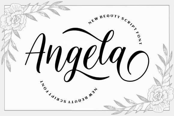 Angela: The Script Font That Brings Timeless Elegance to Your Work