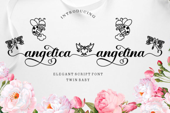 Angelica Angelina: A Charming Script Font for Creative Projects