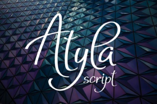 Atyla: The Handwritten Script Font for Modern Designers