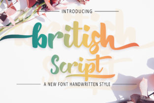 British Script: Where Elegance Meets Playful Energy