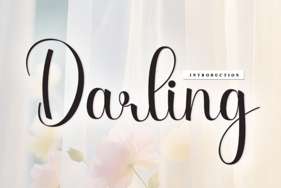 Darling: The Artisan Script Font for Modern Branding