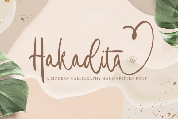 Hakadita: A Script Font for Elegant and Expressive Design