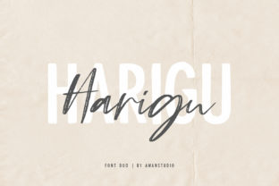 Harigu Duo: A Font Pairing for Authentic Brand Voices
