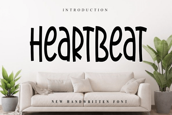Heartbeat: A Modern Script Font for Authentic Branding