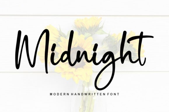 Midnight: An Elegant Script for Authentic Branding