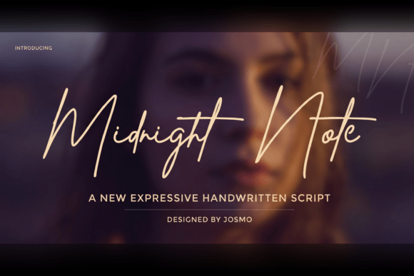 Midnight Note: The Font with a Handwritten Soul