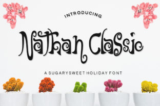 Nathan Classic: A Script Font Where Elegance Meets Sweetness