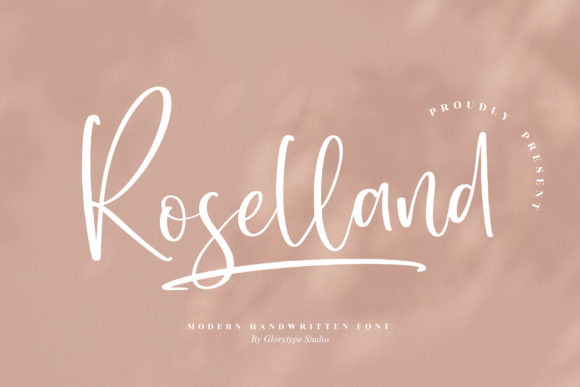 Roselland: A Script Font That Brings Warmth to Every Project