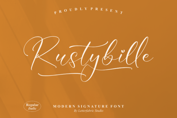 Rustybille: The Script Font with Character and Charm