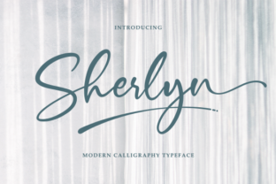 Sherlyn: A Sweet and Distinctly Modern Script for Creative Projects