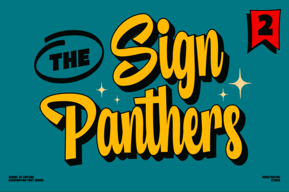 Sign Panthers 2: A Complete Trio for Modern Branding