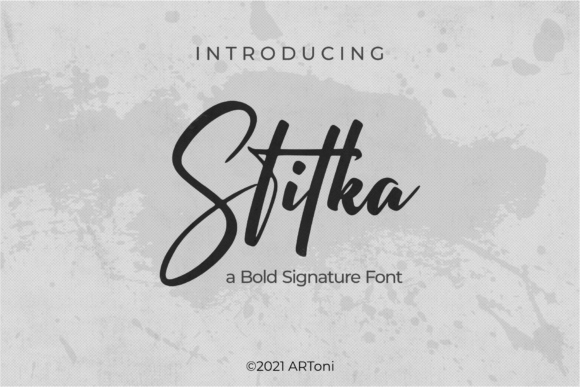 Stitka: A Script Font That Brings Elegant Sophistication
