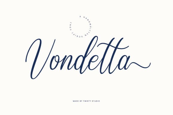 The Authentic Touch: Why Vondetta is Your Next Go-To Script Typeface