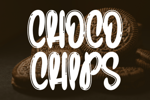 The Handwritten Elegance of Choco Chips